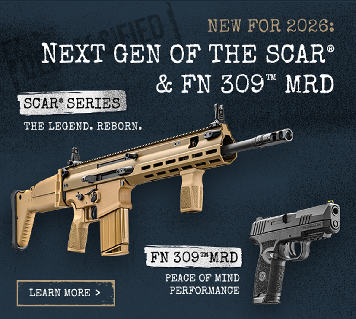 NEW FOR 2026: NEXT GEN OF THE SCAR & FN 309 MRD